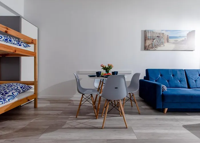 Apartman Akwamaryn Z Bezplatnym Parkingiem Nad Morzem 250m Od Plazy Epapartamenty *